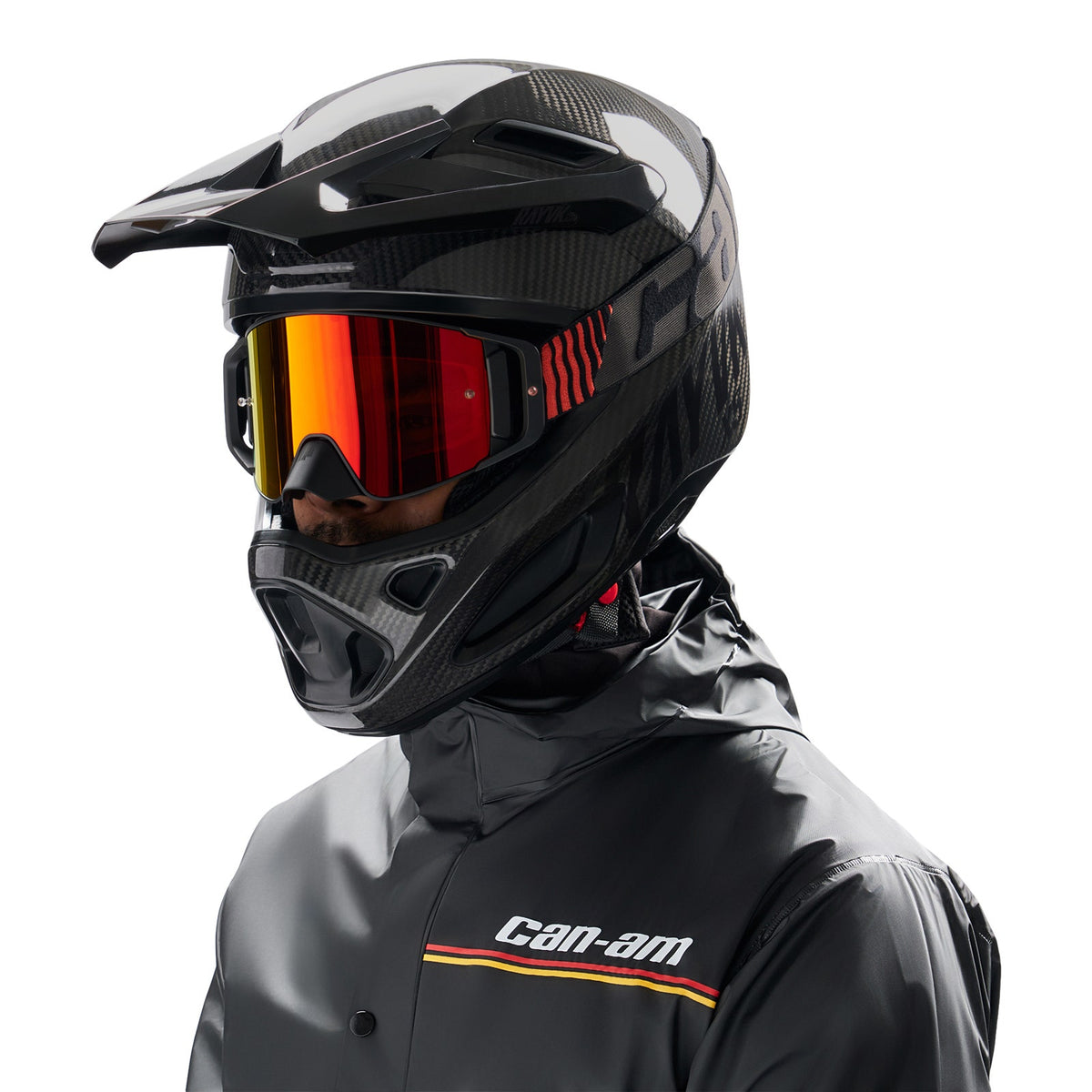 Ski-Doo Unisex Rayvik X5 Carbon Mips Helmet (DOT & ECE) - Black 2XL