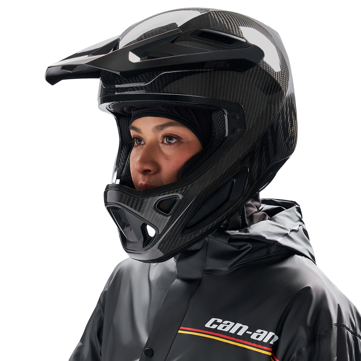 Ski-Doo Unisex Rayvik X5 Carbon Mips Helmet (DOT & ECE) - Black 2XL