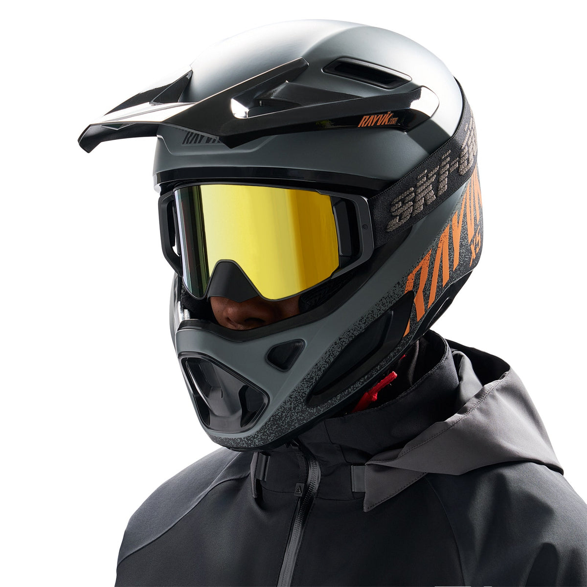 Ski-Doo Unisex Rayvik X5 Mips Helmet (DOT & ECE) - Orange 3XL