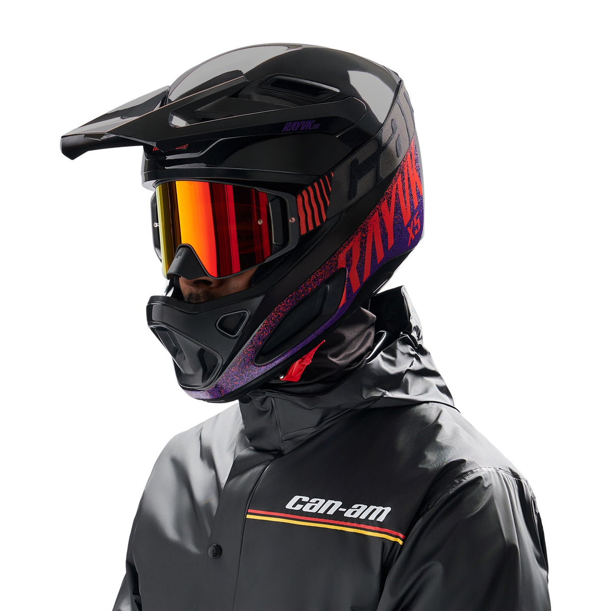 Ski-Doo Unisex Rayvik X5 Mips Helmet (DOT & ECE) - Purple M