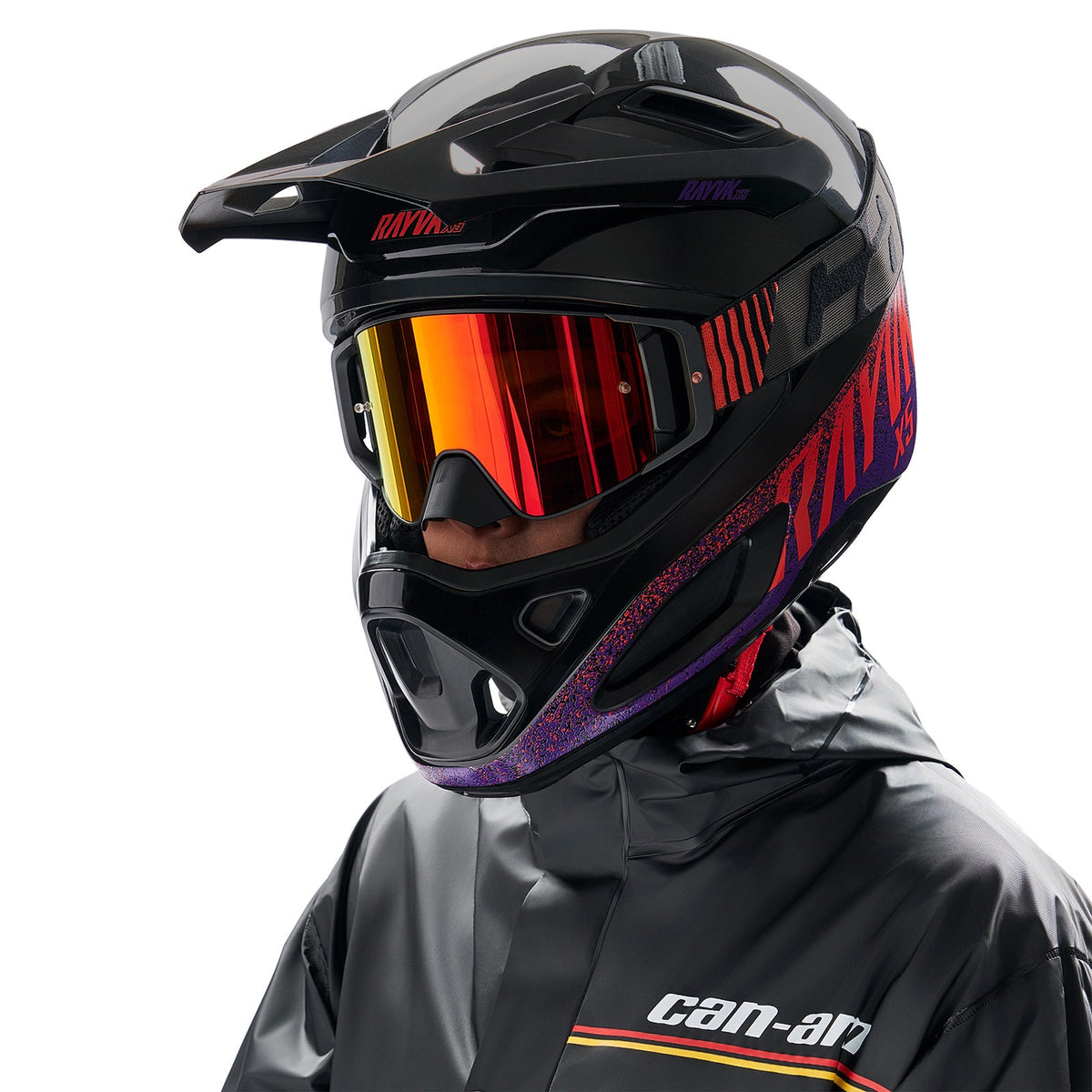 Ski-Doo Unisex Rayvik X5 Mips Helmet (DOT & ECE) - Purple M