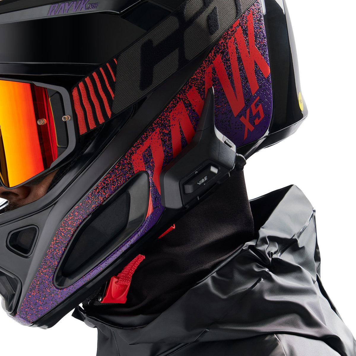 Ski-Doo Unisex Rayvik X5 Mips Helmet (DOT & ECE) - Purple M