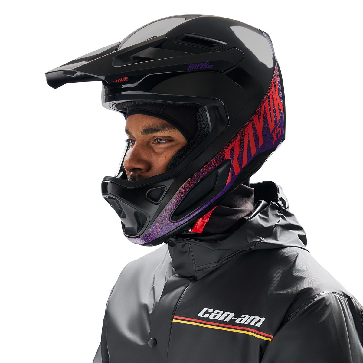 Ski-Doo Unisex Rayvik X5 Mips Helmet (DOT & ECE) - Purple M