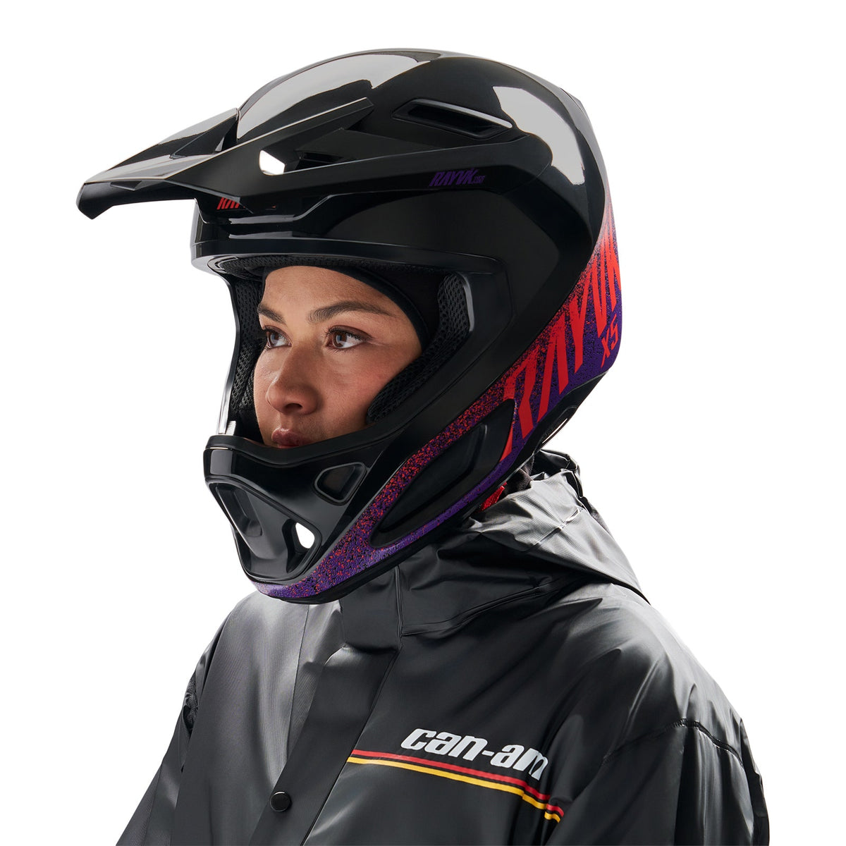 Ski-Doo Unisex Rayvik X5 Mips Helmet (DOT & ECE) - Purple M
