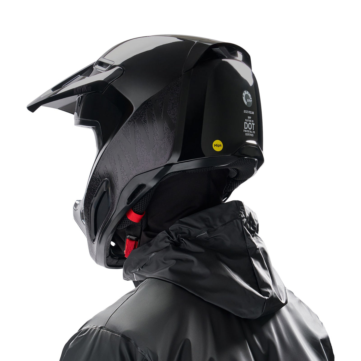 Ski-Doo Unisex Rayvik X5 Mips Helmet (DOT & ECE) - Black M