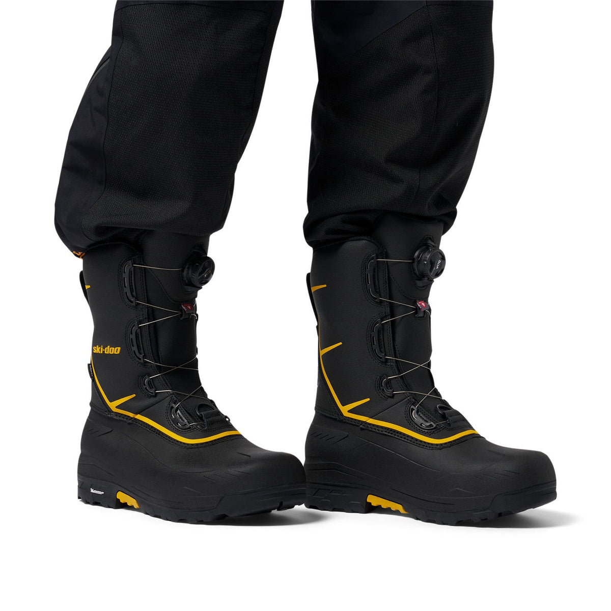 Ski-Doo Unisex Absolute 0 BOA Boots in Yellow 930003, detail