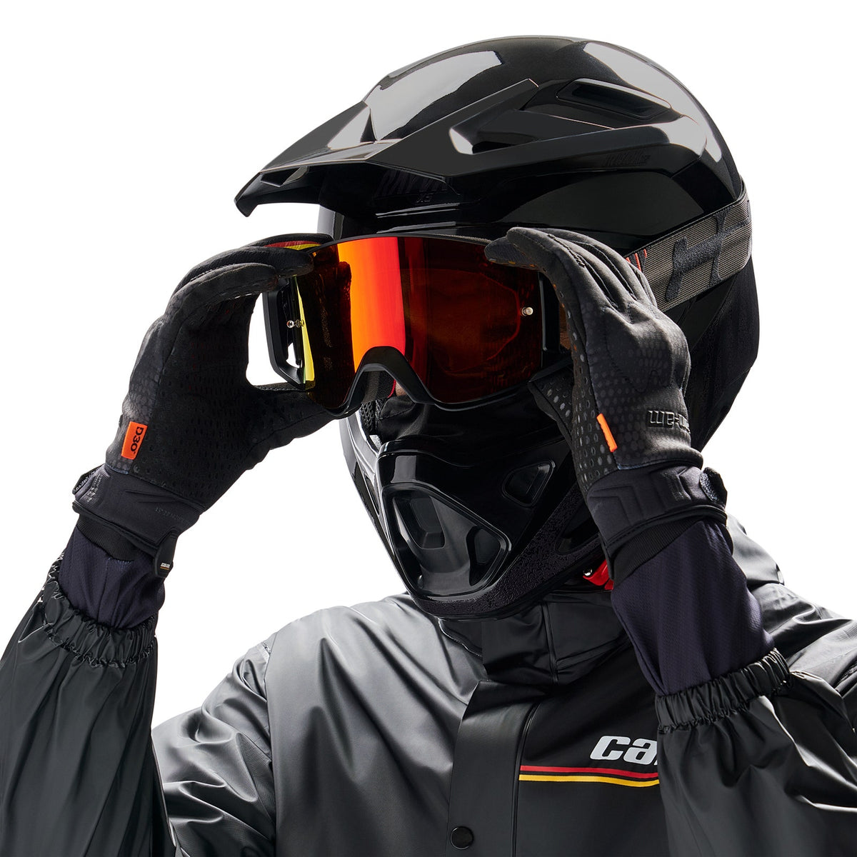 Ski-Doo Unisex Rayvik Winter Magnetic Face Mask System - Black Onesize