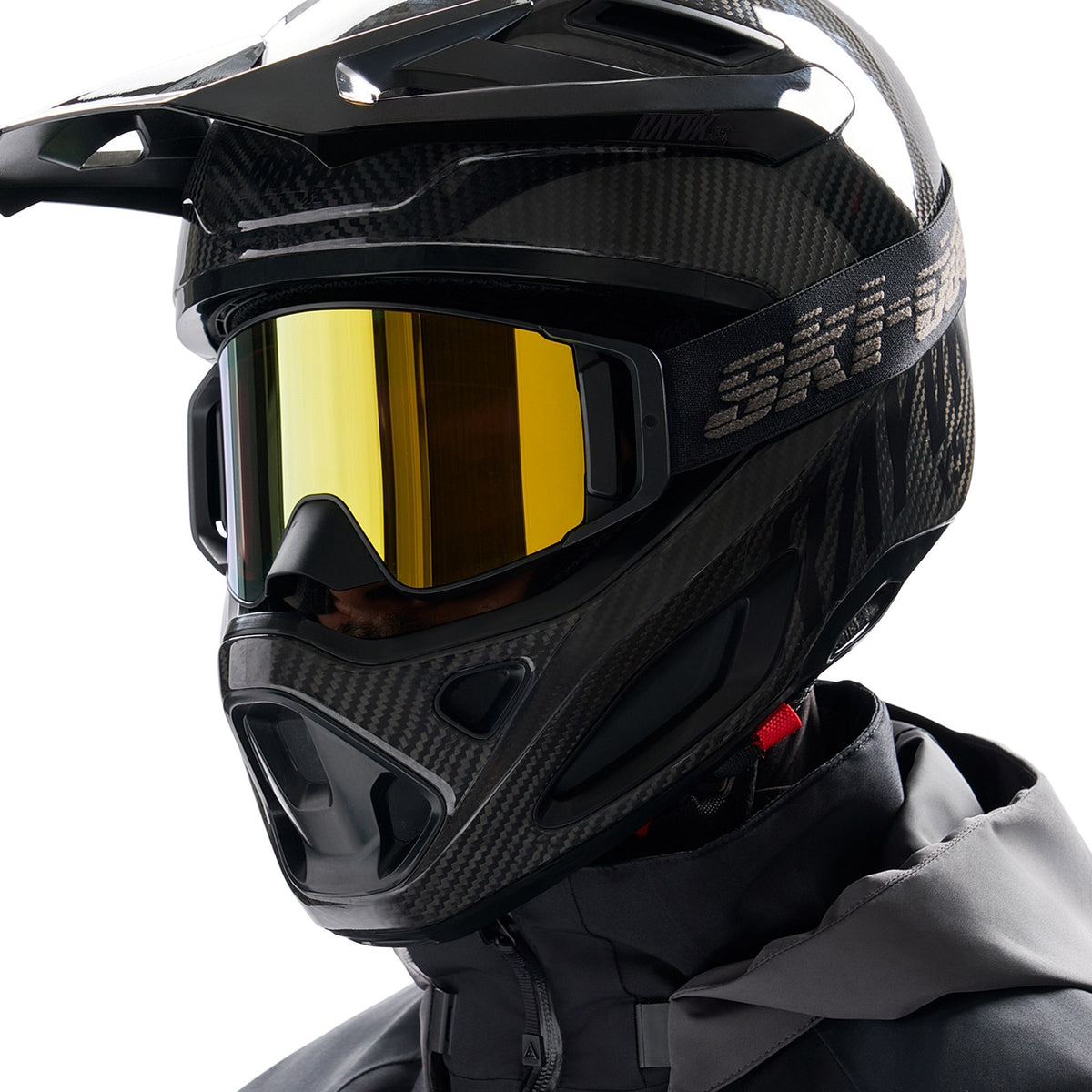 Ski-Doo Unisex Rayvik Goggles, 2 Lens Kit in Yellow 940014, alternate view 1