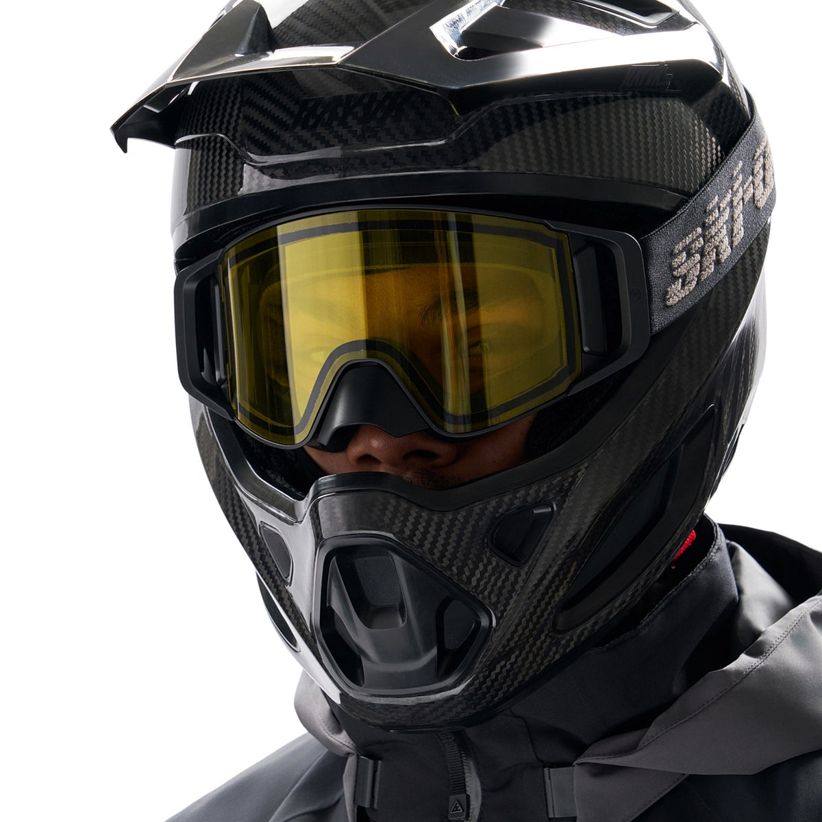 Ski-Doo Unisex Rayvik Goggles, 2 Lens Kit in Red 940014, alternate view 3