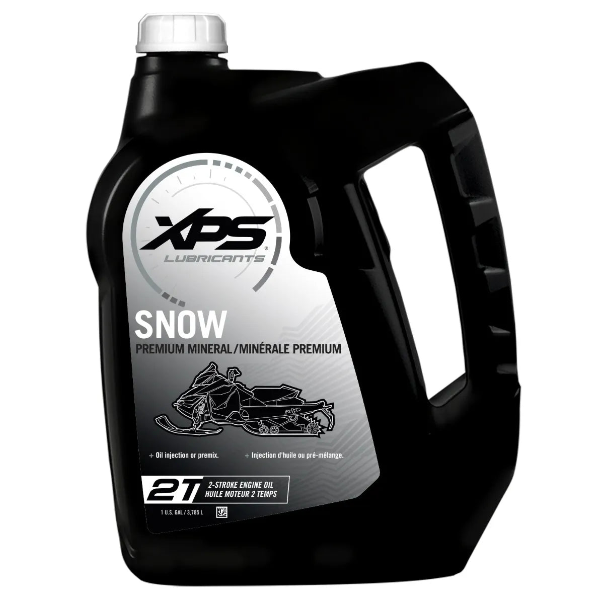 XPS Ski-Doo 2T Premium Mineral Oil 1 US gallon jug, 9779120