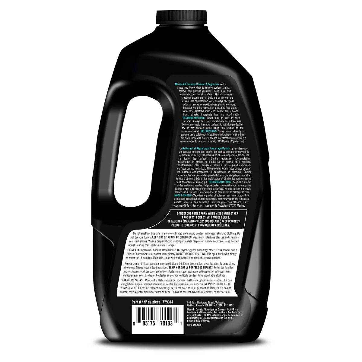 XPS All Purpose Cleaner & Degreaser - Marine Surface Stain & Grime Remover
