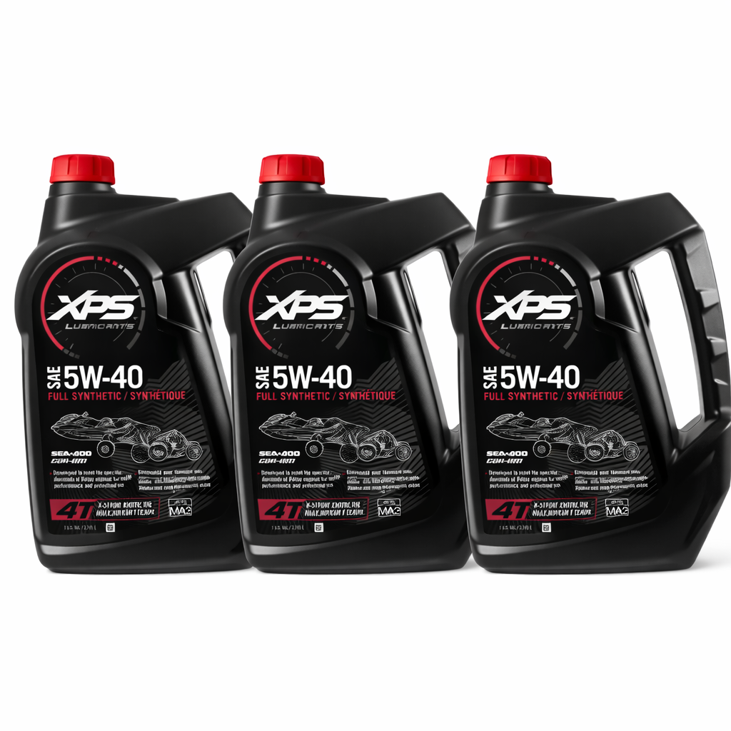 SUPERJECTION Exoroid & Active X Pack 4個 XPS Can-Am 4T 5W-40 Full Synthetic Oil at Energy Powersports