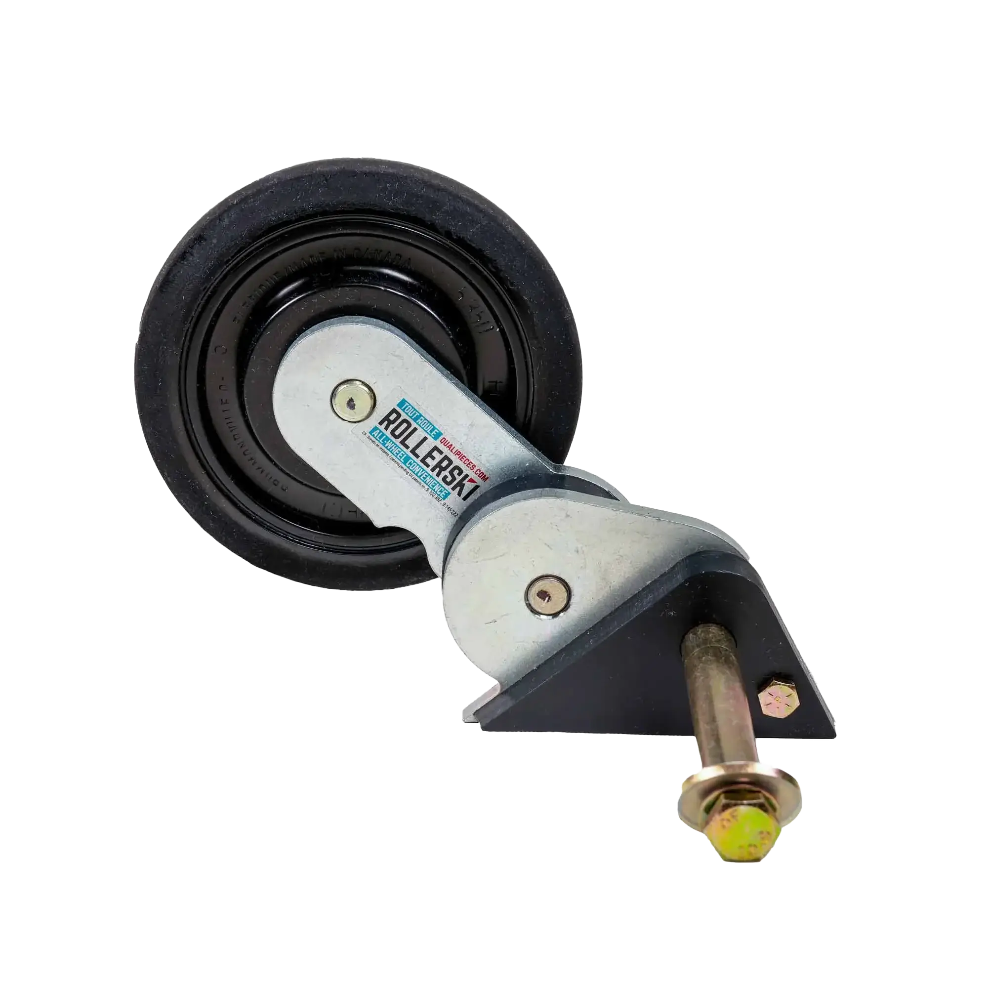 Qualipieces retractable wheel for snowmobiles