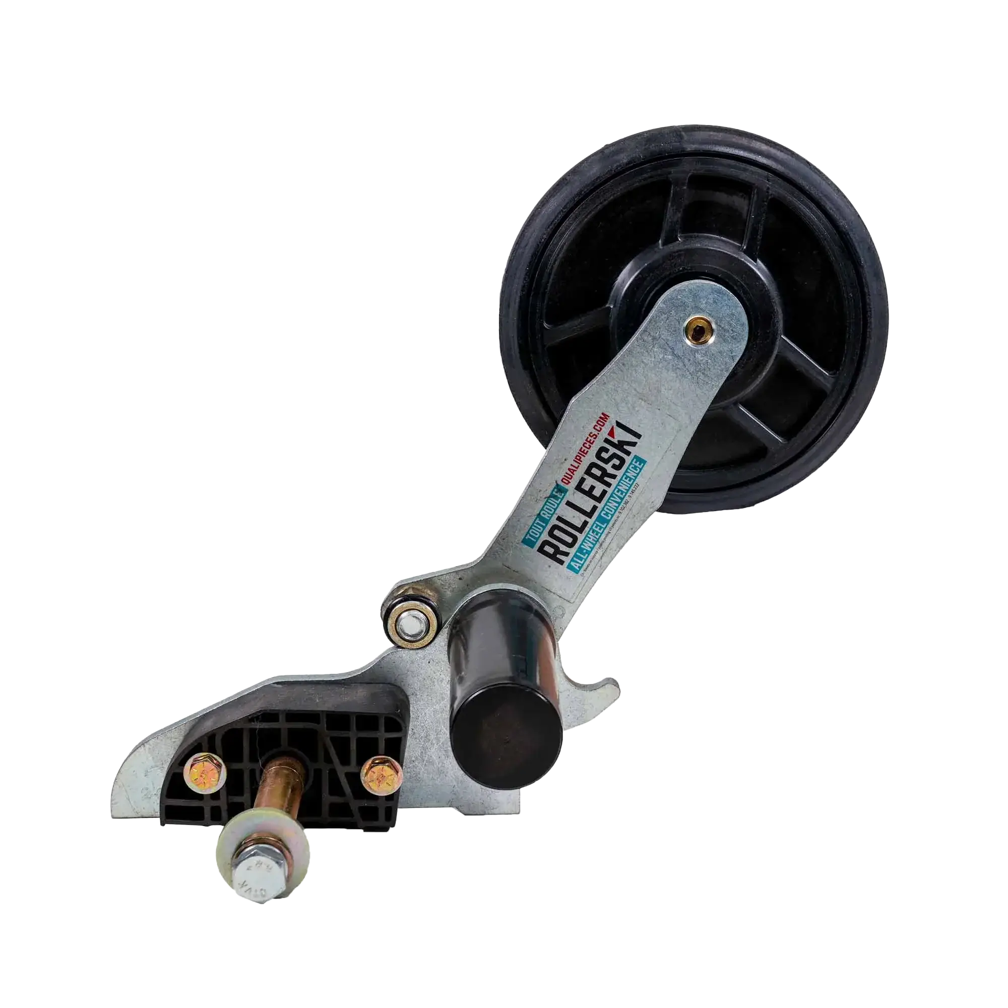 Qualipieces retractable wheel for snowmobiles