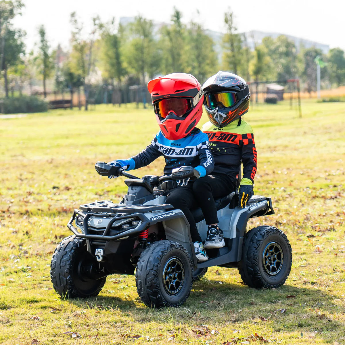 Can Am Outlander 24V Ride on ATV, 2 Seater, PINK, FR9440-PINK