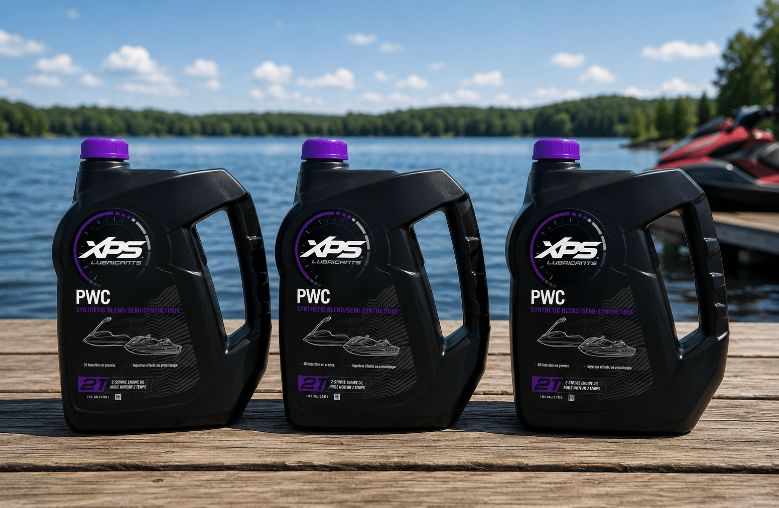 XPS Marine 2T PWC Synthetic Blend Oil for 2-Stroke Sea-Doo PWCs (9779465 / 9779466)