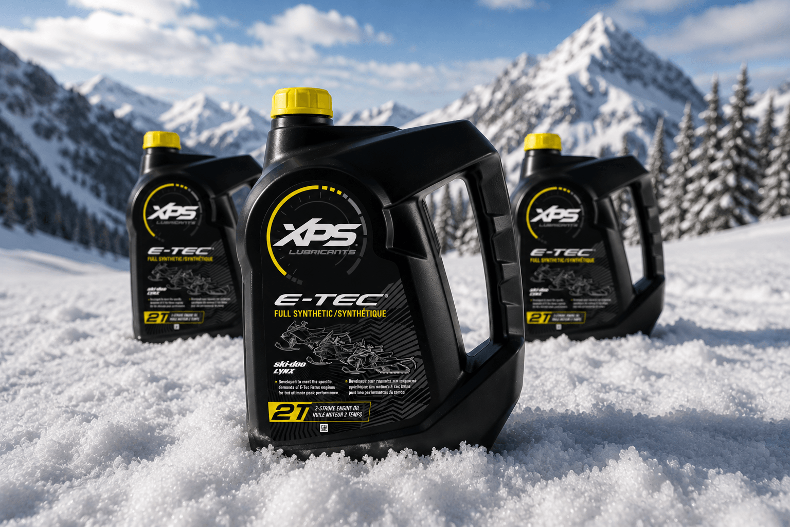 9779127 9779126 Ski-Doo 2T E-tec Synthetic Oil