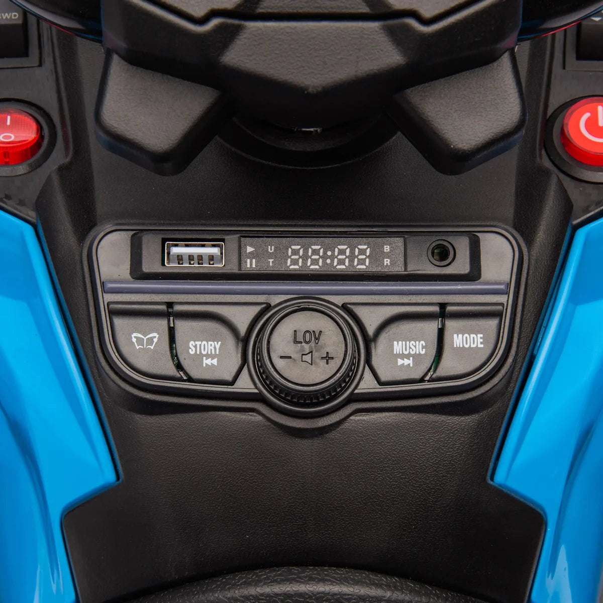 Can Am Outlander 24V Ride on ATV, 2 Seater, BLUE, FR9440-BLUE