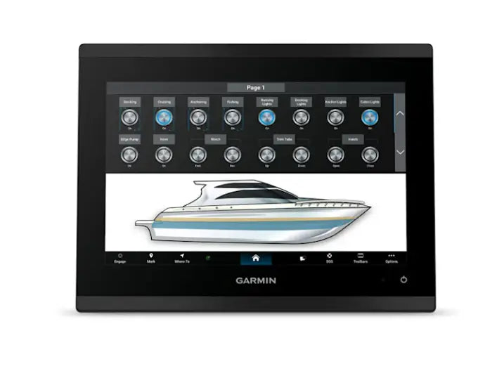 Garmin International Premium Chartplotter with Garmin Navionics+ GPSMAP 9210 with 10" Screen, 010-03175-01 | CLEARANCE