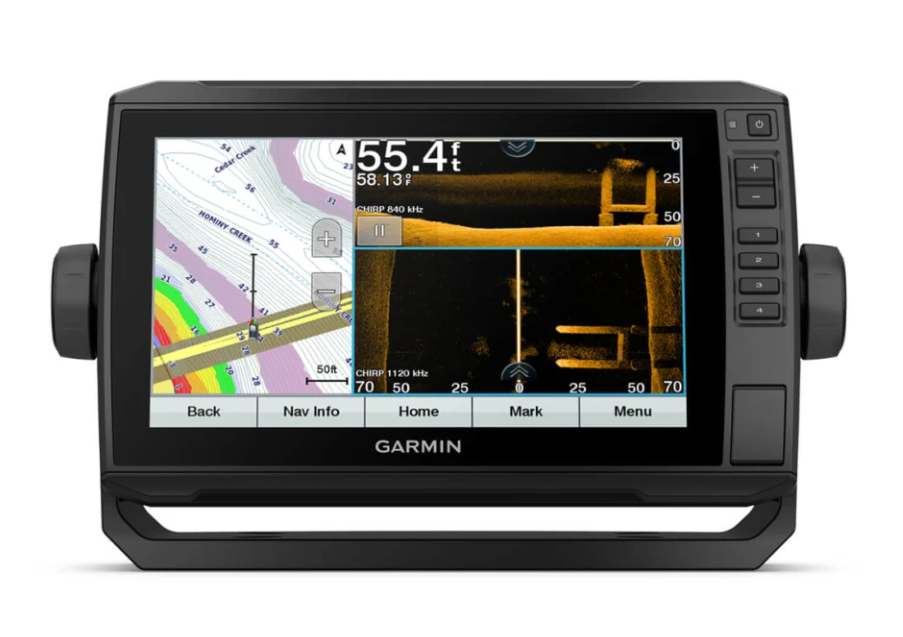 Garmin Marine Chartplotter ECHOMAP UHD 9sv - Fish Finder GPS with Transducer LakeVü g3 Maps, 0100252301