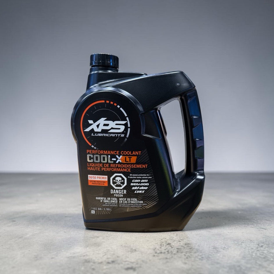 XPS Cool-X LT 50/50 premix performance coolant jug for Can-Am Sea-Doo Ski-Doo 1 gallon