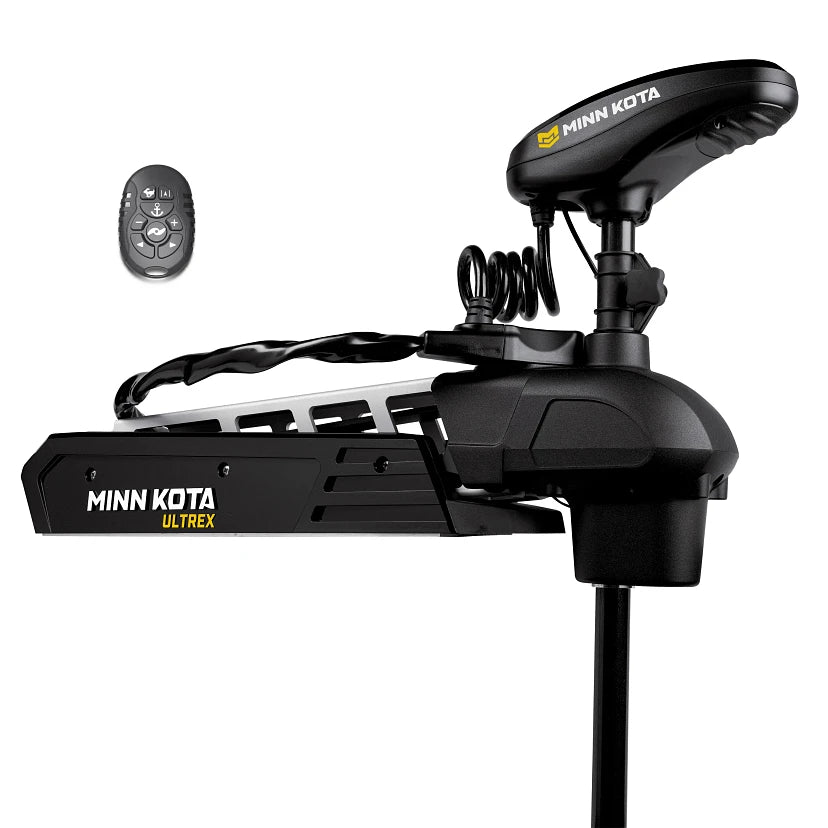 Minn Kota 1368890 Ultrex™ Bow Mount Freshwater Trolling Motor, 80 lbs. Thrust, 45" Shaft, 24 Volts w/Micro Remote, Foot Pedal & Dual Spectrum CHRP Sonar