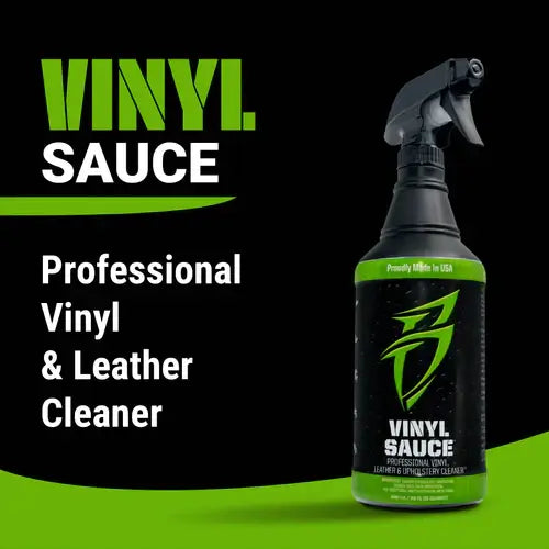 Bling Sauce Vinyl Sauce Professional Vinyl Upholstery Cleaner Black, 32oz VSC00946