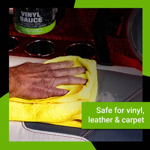 Bling Sauce Vinyl Sauce Professional Vinyl Upholstery Cleaner Black, 32oz VSC00946