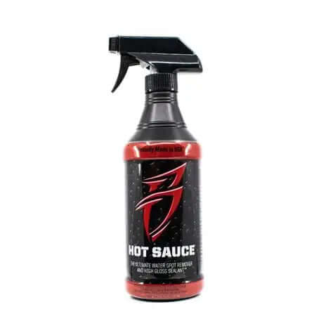 Bling Sauce Hot Sauce Premium Hard Water Spot Remover, Black, 32 oz. HSC00946