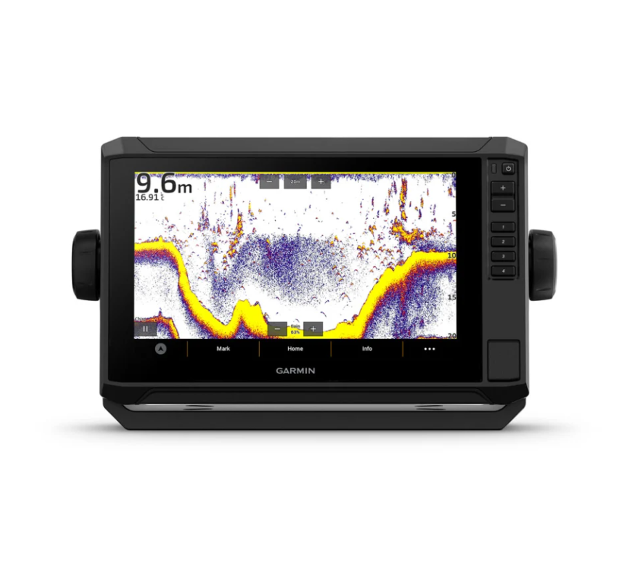 Garmin Marine Chartplotter ECHOMAP UHD 9sv - Fish Finder GPS with Transducer & Worldwide Basemap, 0100252201