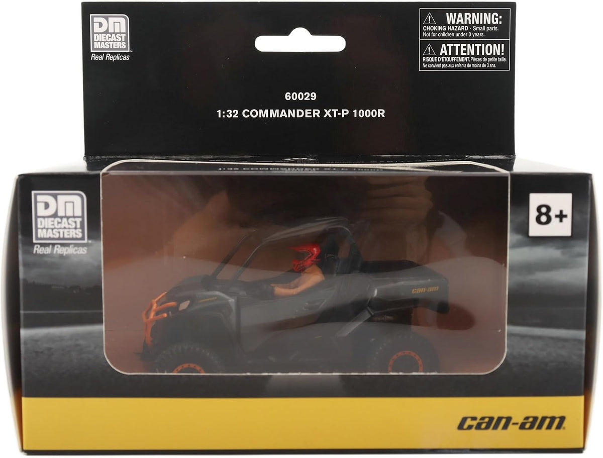 Diecast Masters Can-Am Commander XT-P 1000R 1:32 diecast model #60029 in window display box, ages 8+