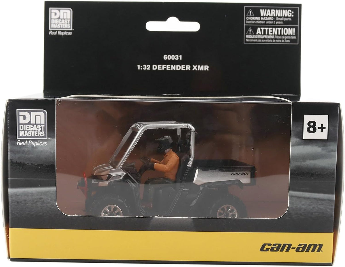 Diecast Masters Can-Am Defender X MR 1:32 diecast model #60031 in window display box, ages 8+