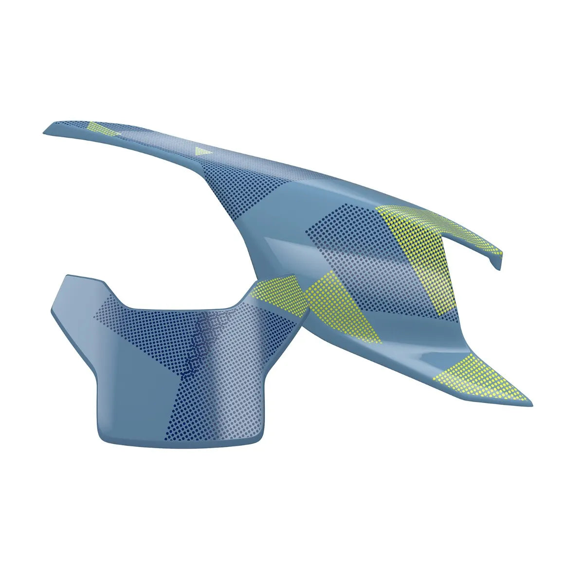 Can-Am Ryker Exclusive Panel Kit in Urban Blue, side panels and hood accent, 219401278