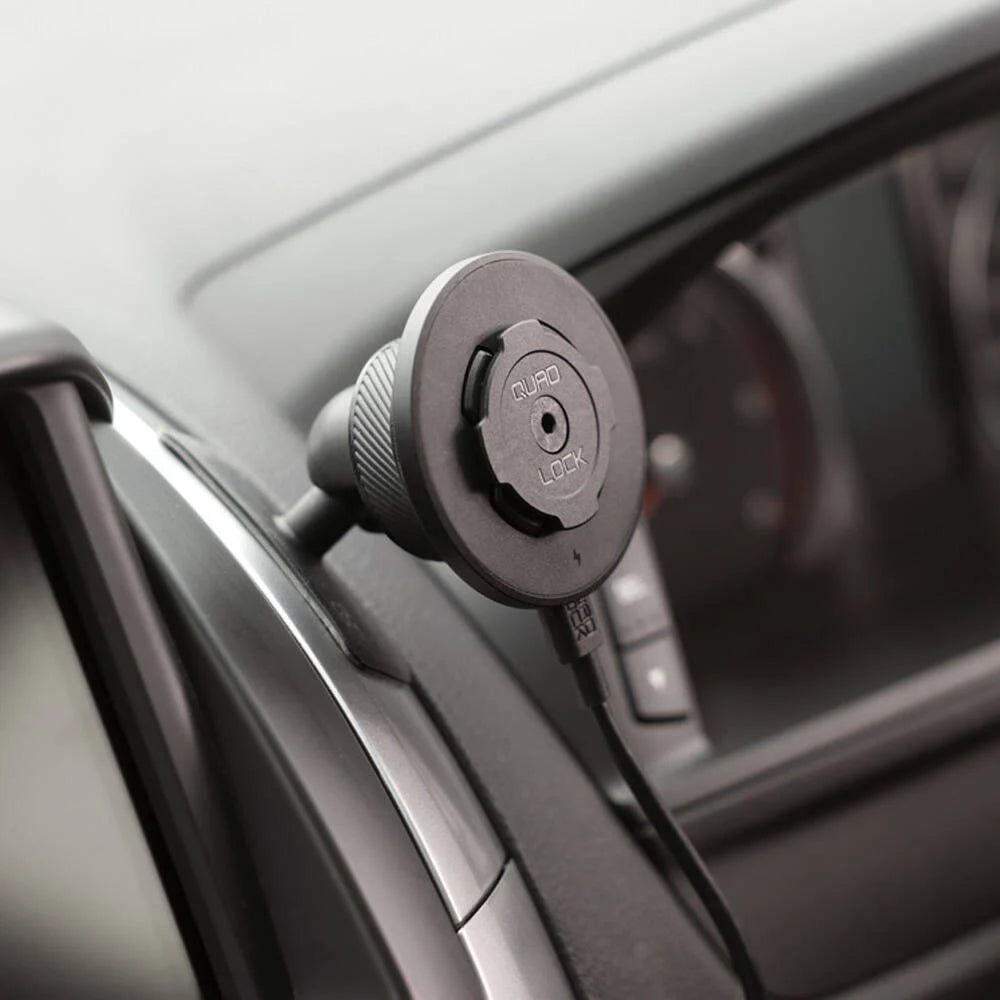 Tête de chargement sans fil Quad Lock pour voiture/bureau, QLH-WCH-2