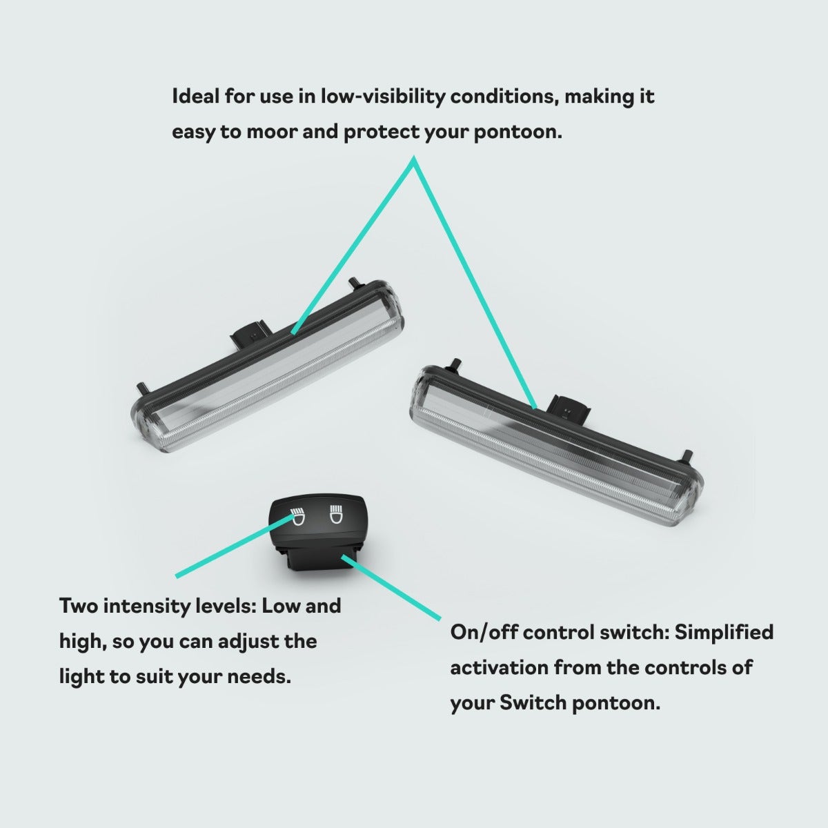 Feux d'accostage avant Sea-Doo pour ponton Switch
