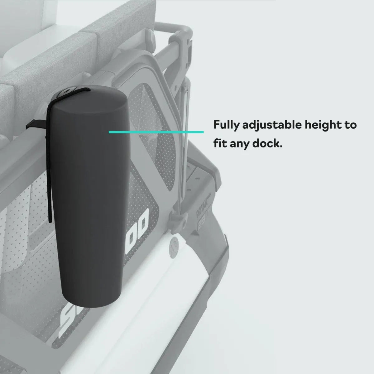 Sea-Doo LinQ Lite Fender Kit Dock Protection System Switch Pontoon Models - Quick Attach Fender Kit, 295101277