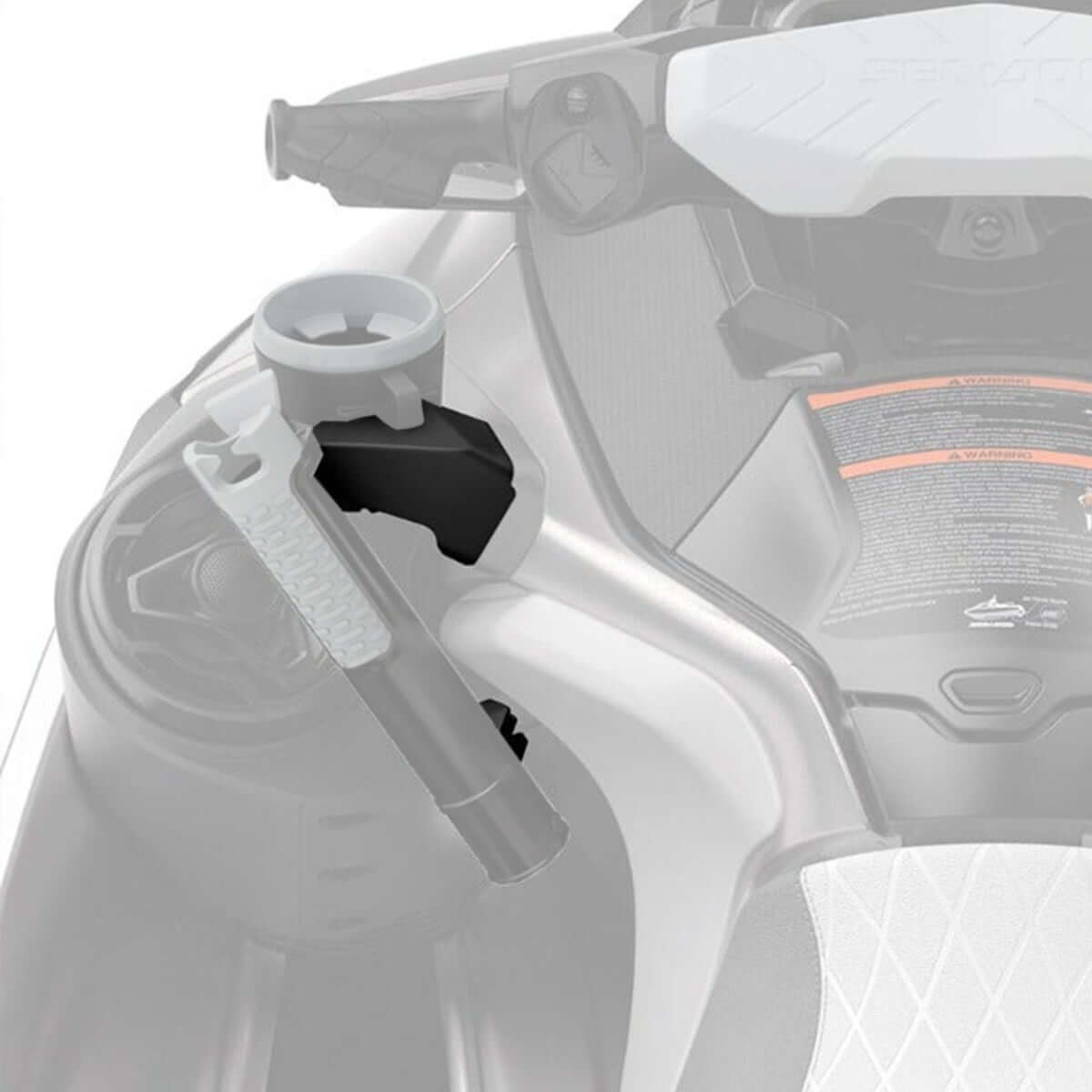 yuki 295100948 Sea-Doo LinQ Front Support Left Side Mount