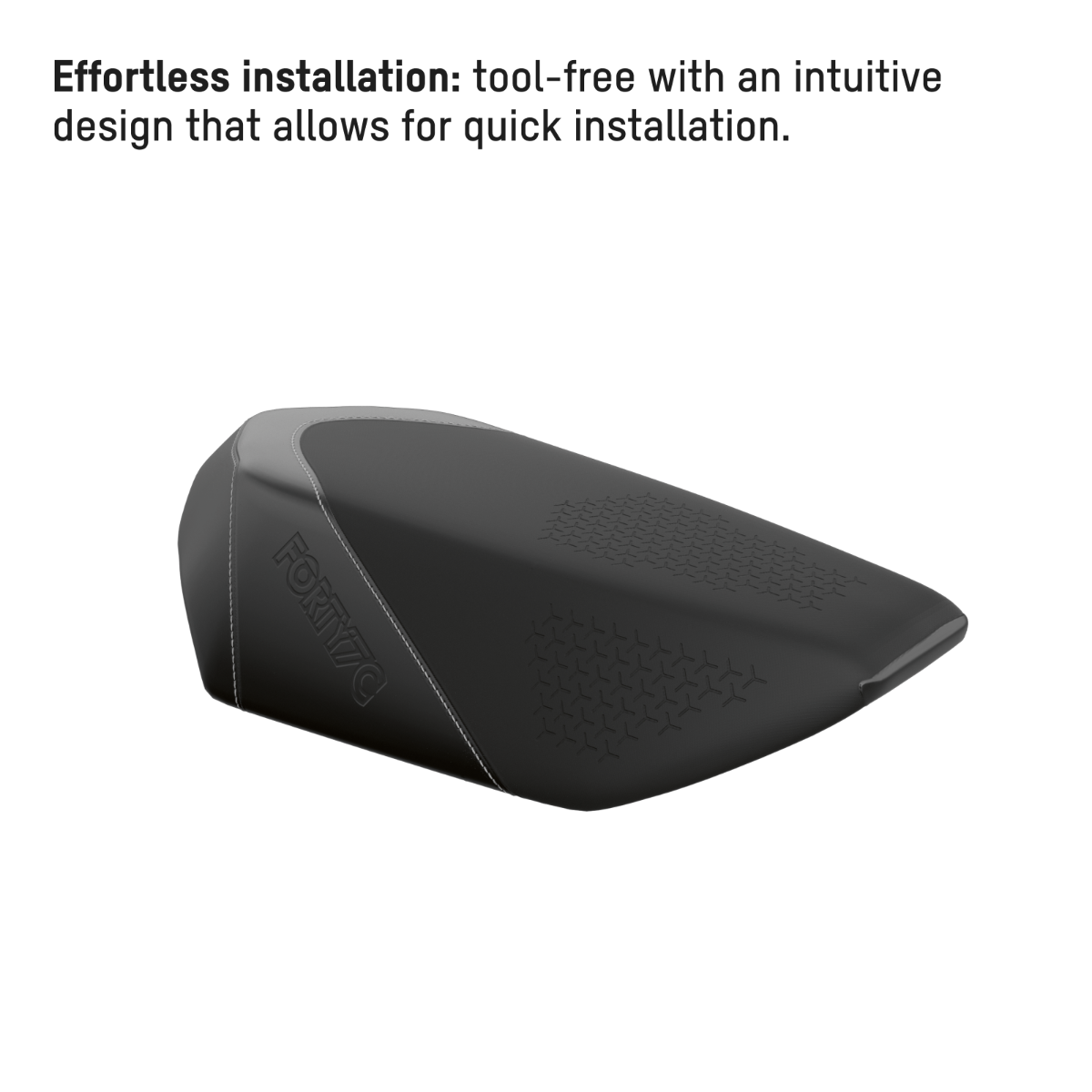 Ski-Doo Deep Snow Compact Seat 860201736, tool-free installation