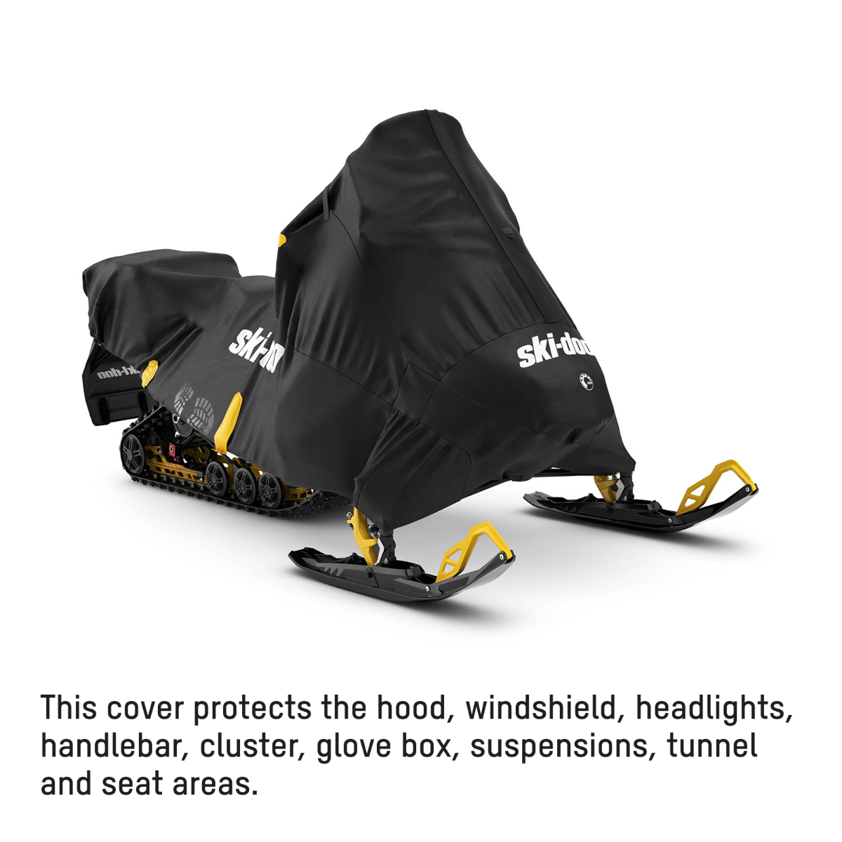 Ski-Doo Ride On Cover (ROC) System, REV Gen5 (Narrow and Wide), alternate view, 860202549