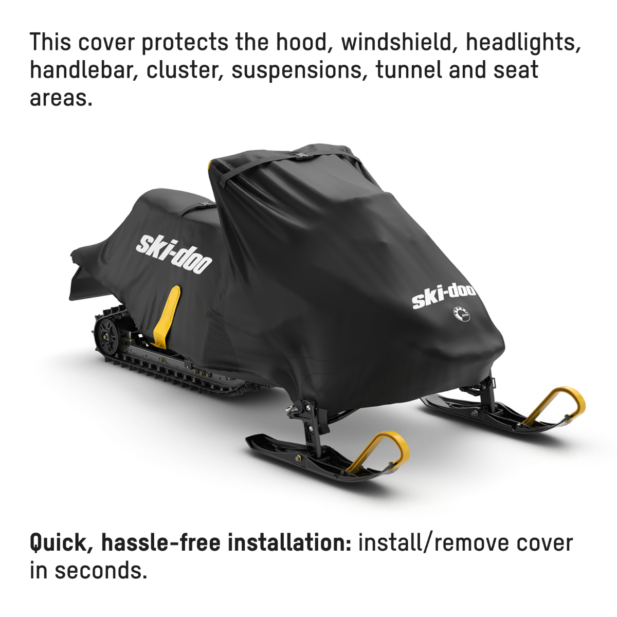 Ski-Doo RAP-Clip Cover for Youth 860202553, full coverage