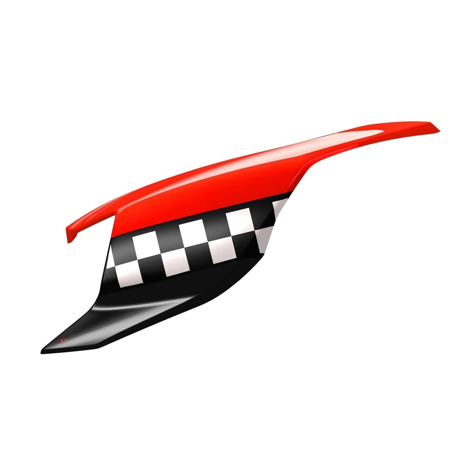 Racer red style panels for Ryker