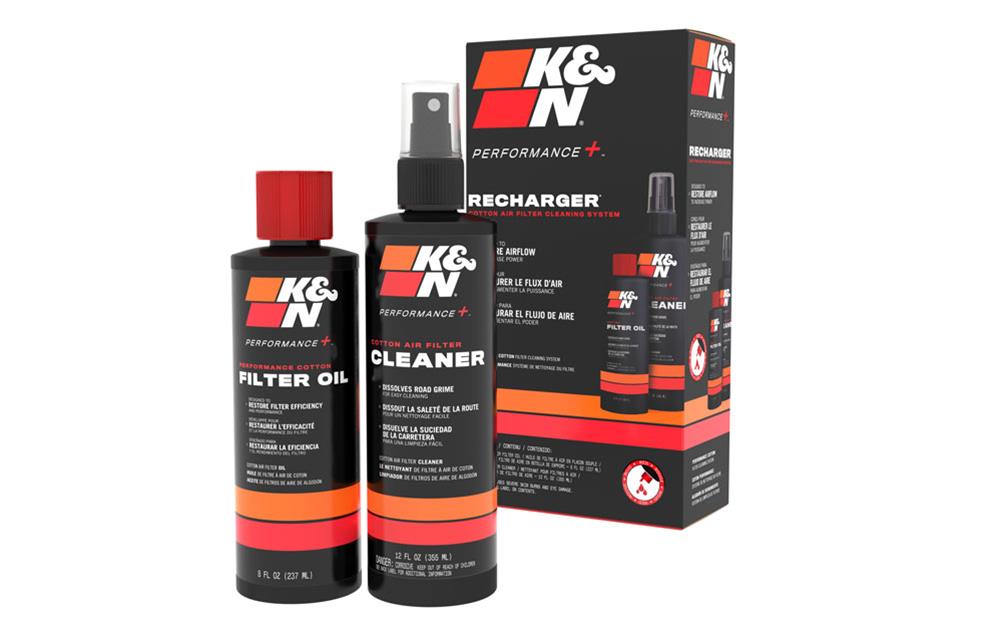 K&N 99-5050 Recharger kit, new Performance+ packaging with red oil