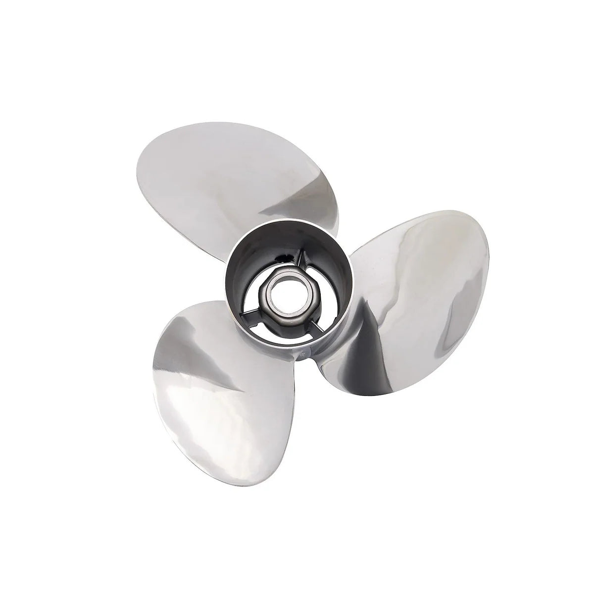 Mercury Enertia right-hand propeller, rear view of hub, 8M0151241