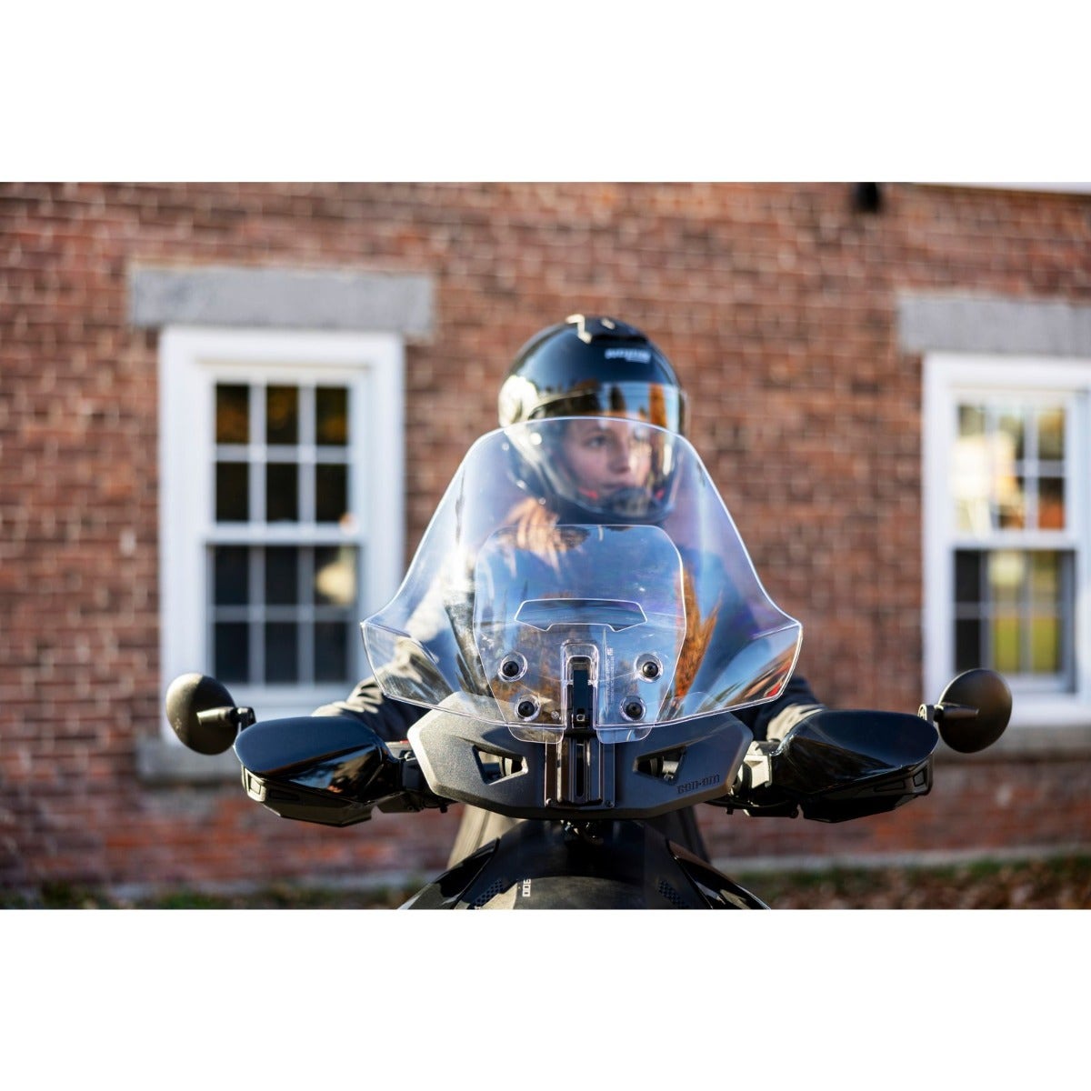 Adventure Adjustable Windshield Can-Am Ryker - White