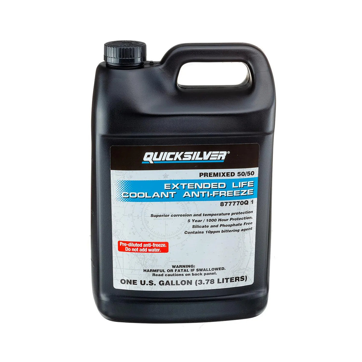 Quicksilver Extended Life Coolant Anti-Freeze 1 Gallon, old part number 877770Q1
