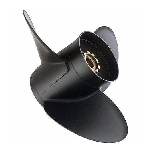 Mercury Marine Black Max 3-Blade 14 X 10" Aluminum Propeller Right Hand - 8M0151353