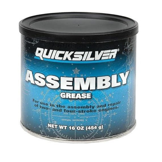 Quicksilver Assembly Grease, 16 oz Tub, 8M0071836
