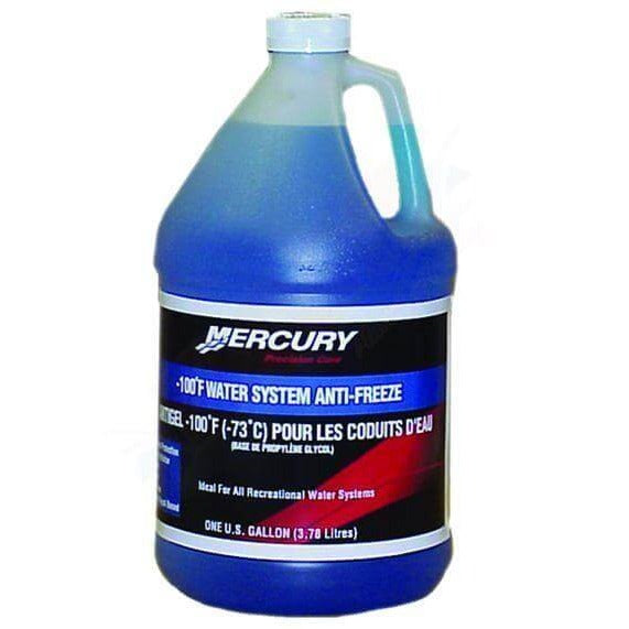 Mercury Marine Water System Anti-Freeze 1 Gal (3.78L) -100°F (-73°C) - 8M0073203