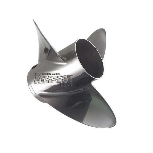 Mercury Marine Tempest  14.6" X 23" Right Hand Stainless Steel 3-Blade Propeller - 8M0151384