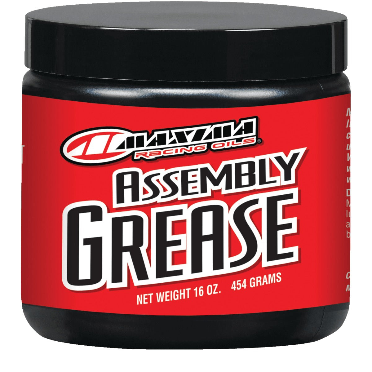Maxima Racing Oils Assembly Grease, 454gm (16oz wt), 69-02916